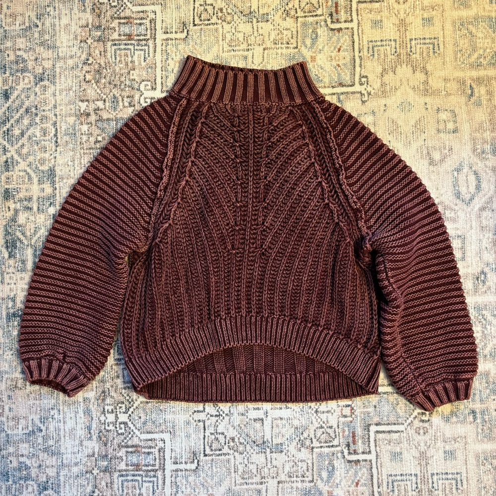 Free People Sweetheart Sweater Turtleneck